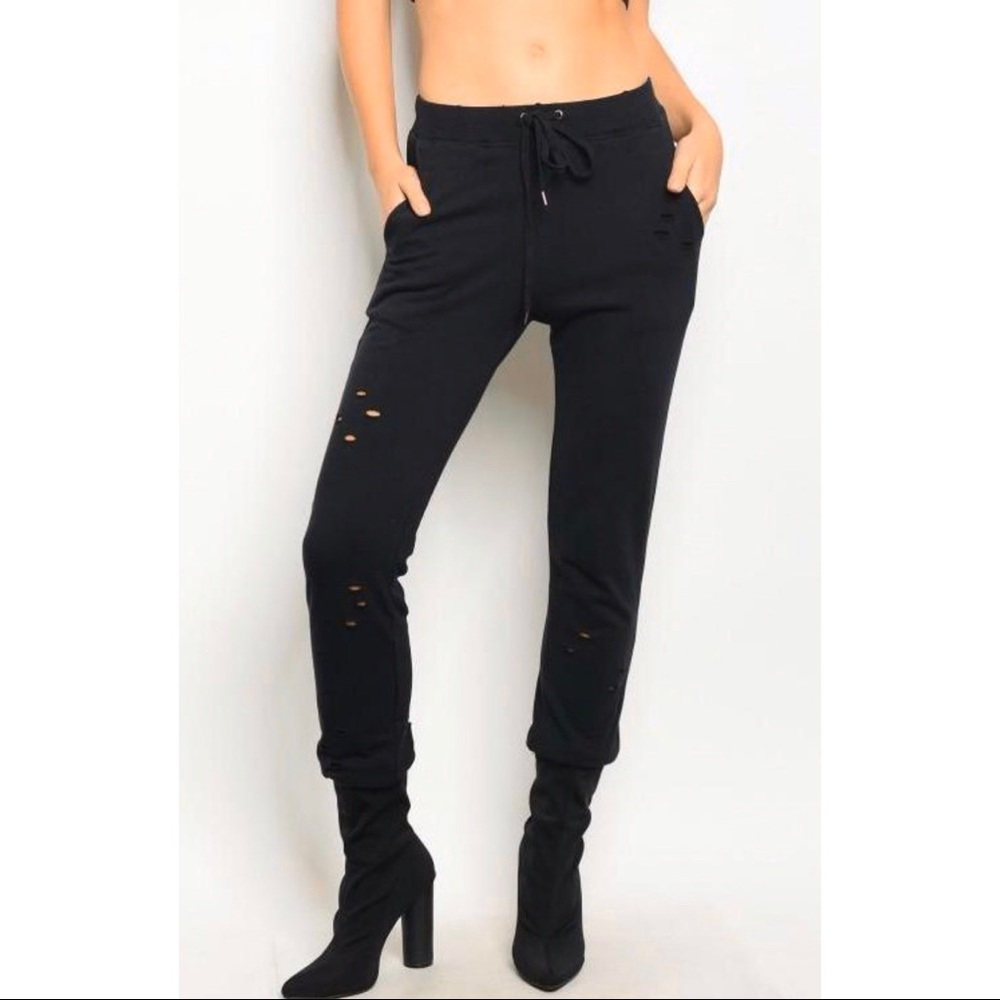 Black Jogger Pants